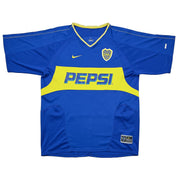 2003/04 Boca Juniors Tevez #9 Heimtrikot (M) Nike