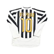2003/04 Juventus Del Piero #10 Langarm-Heimtrikot (L) Nike