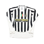 2003/04 Juventus Del Piero #10 Langarm-Heimtrikot (XL) Nike