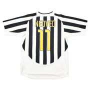 2003/04 Juventus Nedved #11 Heimtrikot (M) Nike