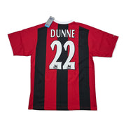 2003/04 Manchester City Dunne #22 *BNWT* Auswärtstrikot (M) Reebok