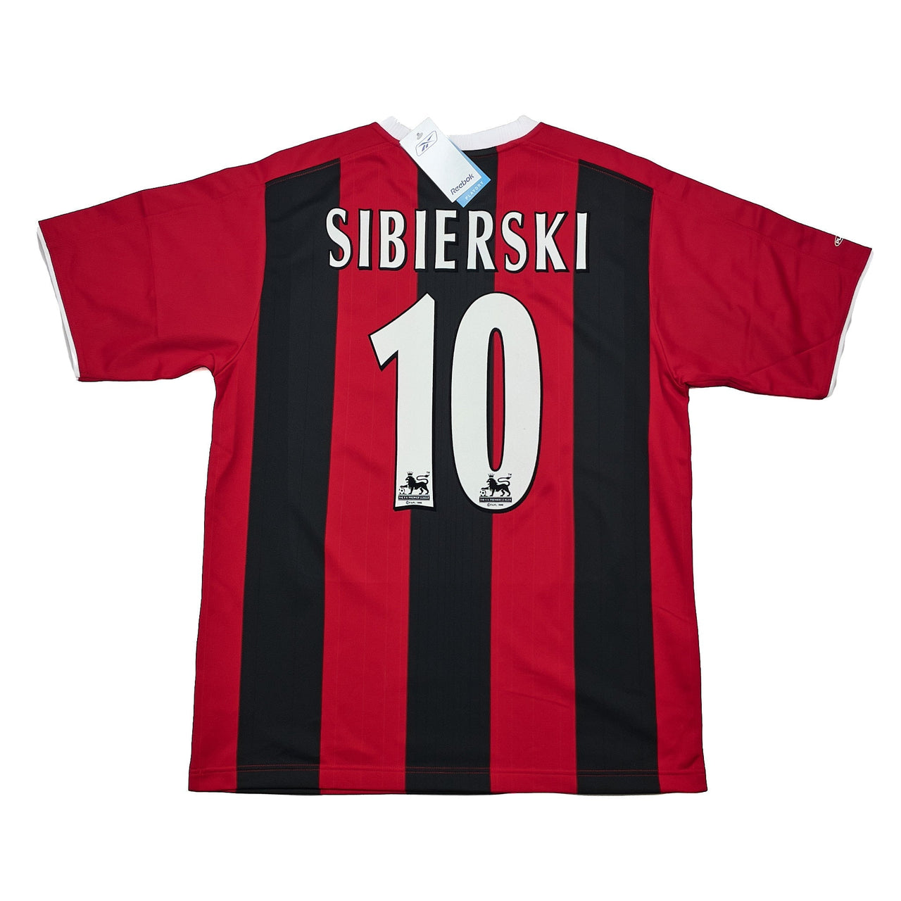 2003/04 MANCHESTER CITY SIBIERSKI #10 *BNWT* AWAY SHIRT (M) REEBOK