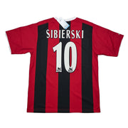 2003/04 Manchester City Sibierski #10 *BNWT* Auswärtstrikot (M) Reebok
