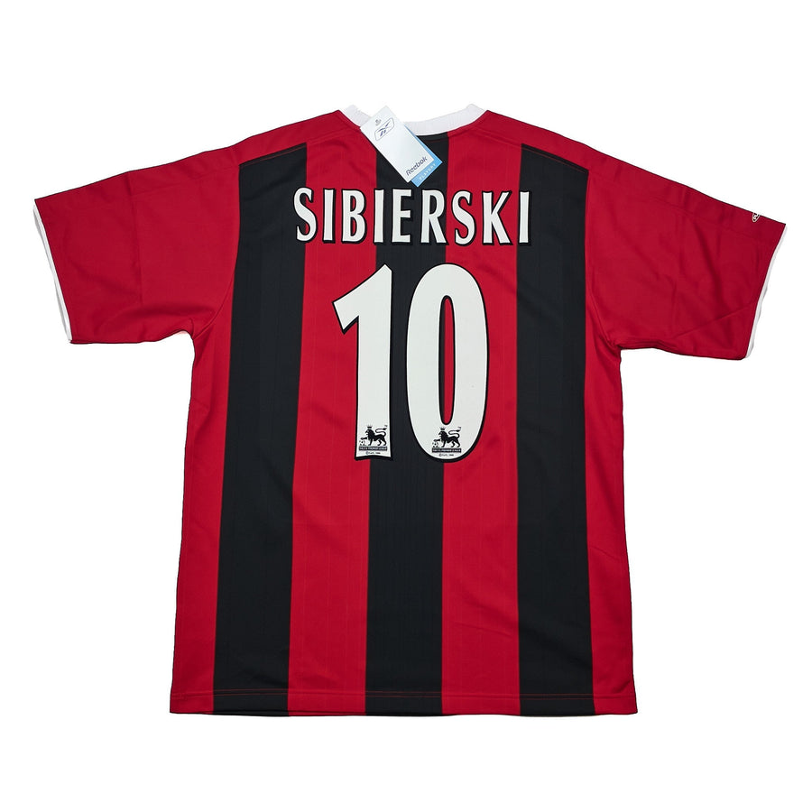 2003/04 Manchester City Sibierski #10 *BNWT* Auswärtstrikot (M) Reebok