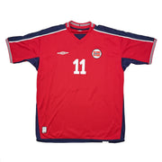 2003/04 Norwegen Riise #11 Heimtrikot (XL) Umbro
