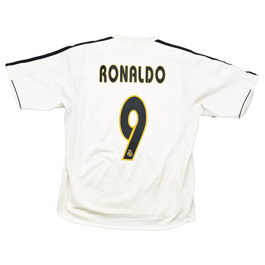 2003/04 Real Madrid Ronaldo #9 *Player Issue* Heimtrikot (M) Adidas