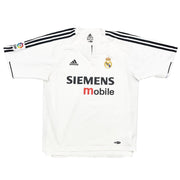 2003/04 Real Madrid Zidane #5 *Player Issue* Heimtrikot (L) Adidas