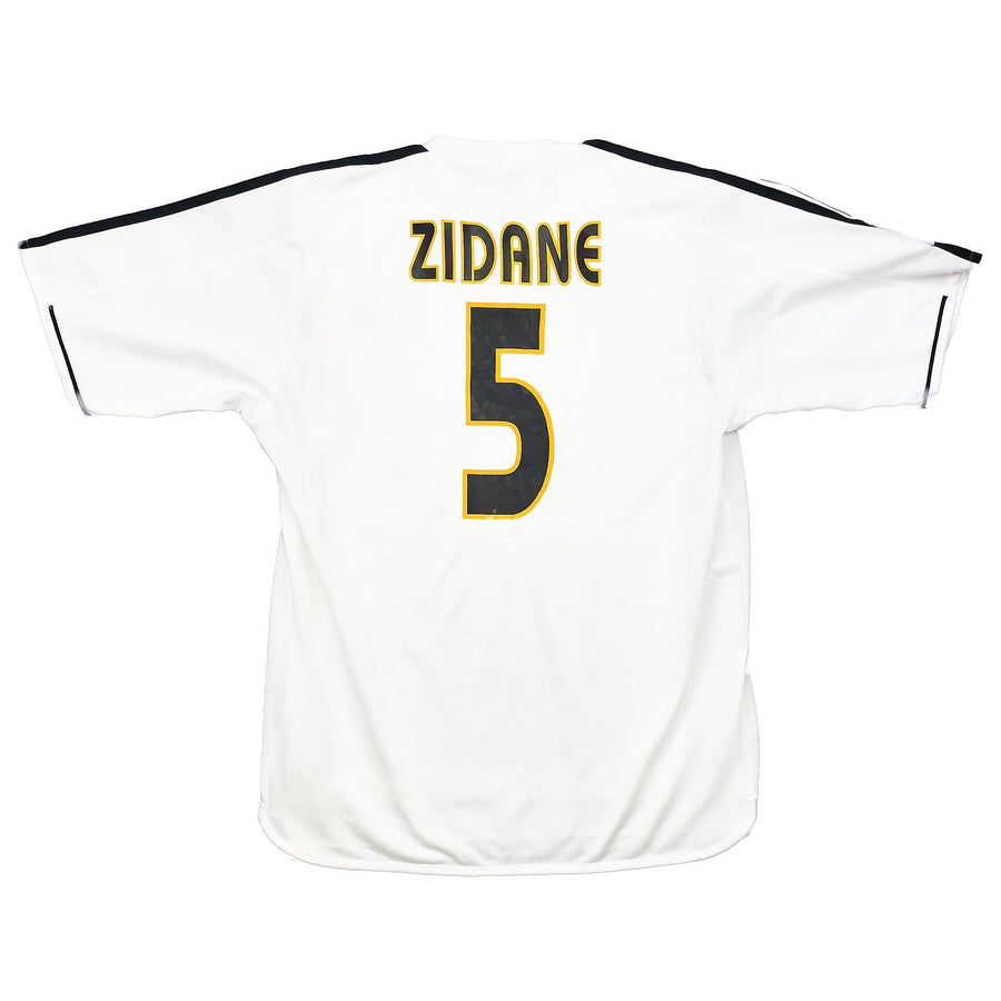 2003/04 Real Madrid Zidane #5 *Player Issue* Heimtrikot (L) Adidas