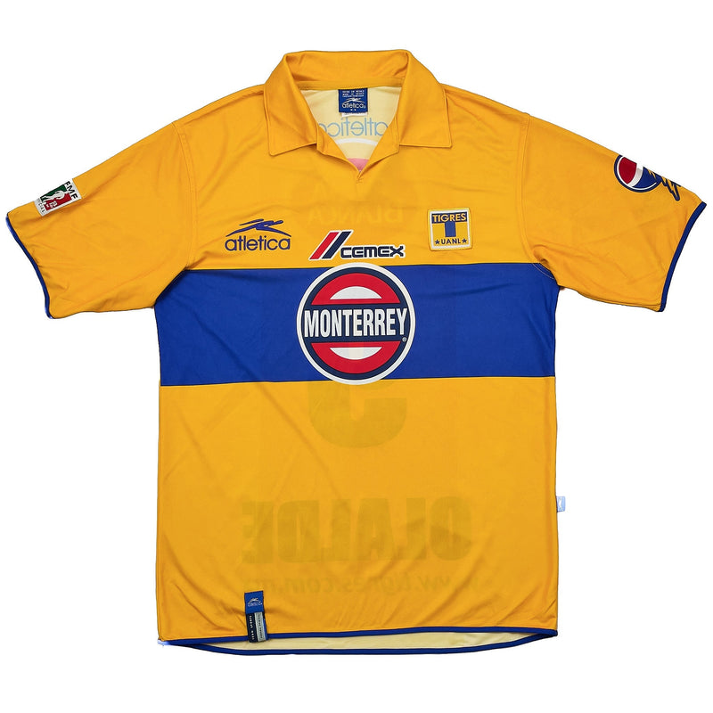 2003/04 TIGRES OLALDE #9 HOME SHIRT (M) ATLETICA