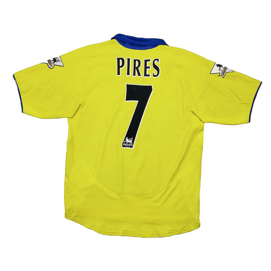 2003/05 Arsenal Pires #7 Away Shirt (M) Nike
