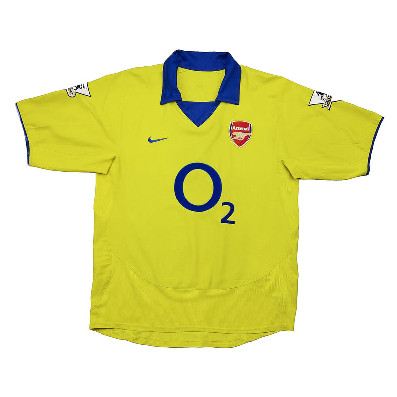2003/05 Arsenal Pires #7 Away Shirt (M) Nike