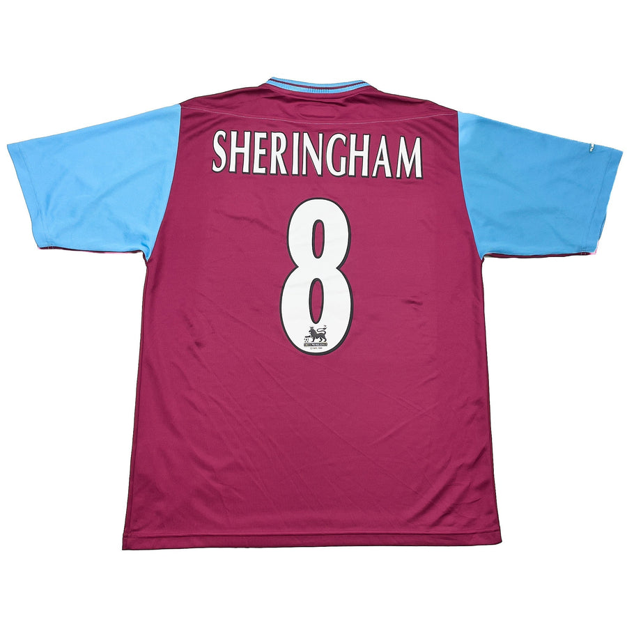 2003/05 West Ham Sheringham #8 Heimtrikot (M) Reebok
