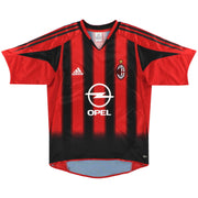 2004-05 AC Mailand adidas Heimtrikot M