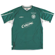 2004-05 Celtic Umbro „Champions“ Auswärtstrikot XL