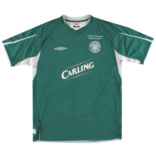 2004-05 Celtic Umbro 'Champions' Away Shirt XL