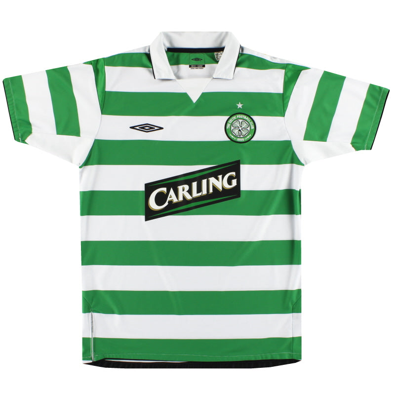 2004-05 Celtic Umbro Heimtrikot XL