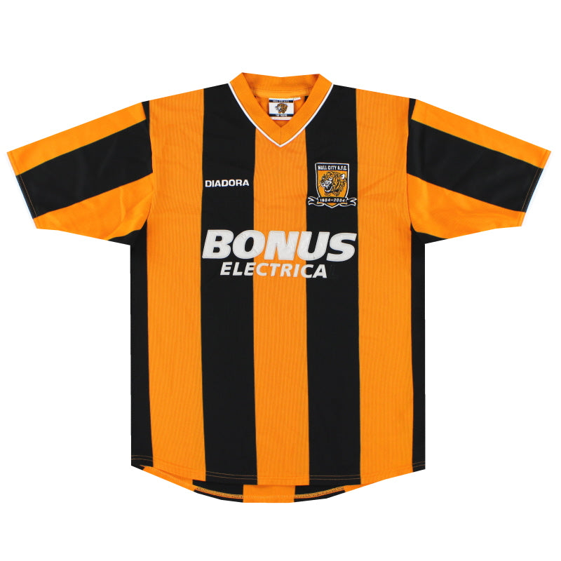 2004-05 Hull City Diadora Centenary Heimtrikot S