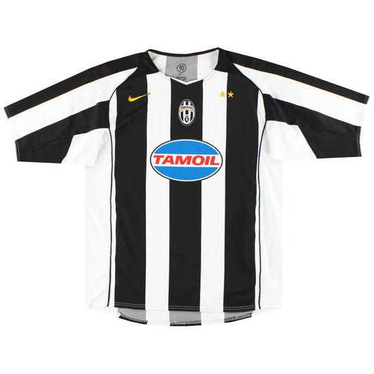 2004-05 Juventus Nike Champions League Home Shirt *Mint* XL