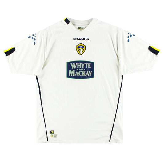 2004-05 Leeds Diadora Home Shirt XXL