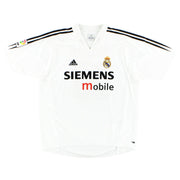 2004-05 Real Madrid adidas Heimtrikot XXL