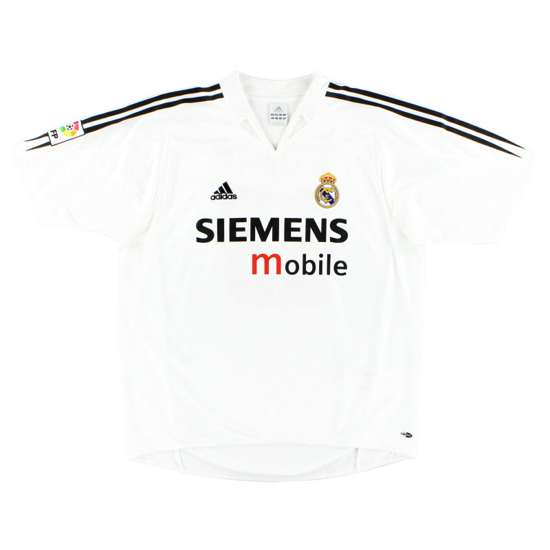 2004-05 Real Madrid adidas Heimtrikot XXL