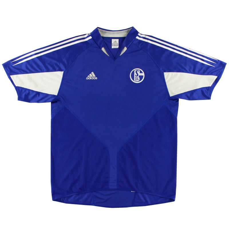 2004-05 Schalke Heimtrikot XXL
