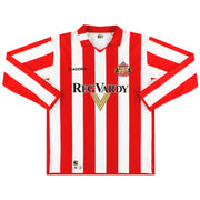 2004-05 Sunderland Diadora Heimtrikot L/S XXL