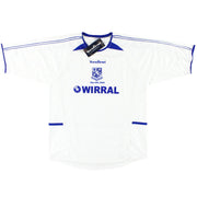 2004-05 Tranmere Rovers Vandanel Heimtrikot „Play-offs“ *mit Etiketten* L