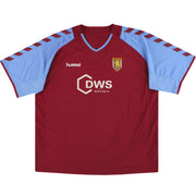 2004-05 Aston Villa Hummel Heimtrikot XXXL