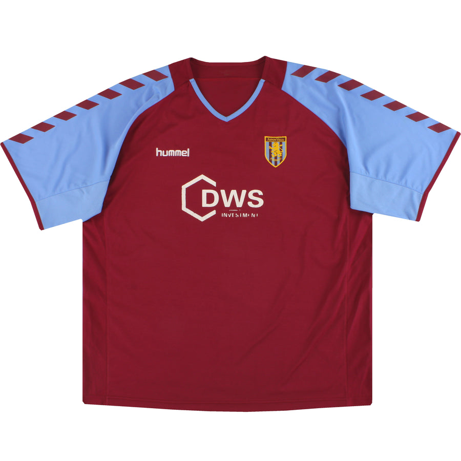 2004-05 Aston Villa Hummel Heimtrikot XXXL