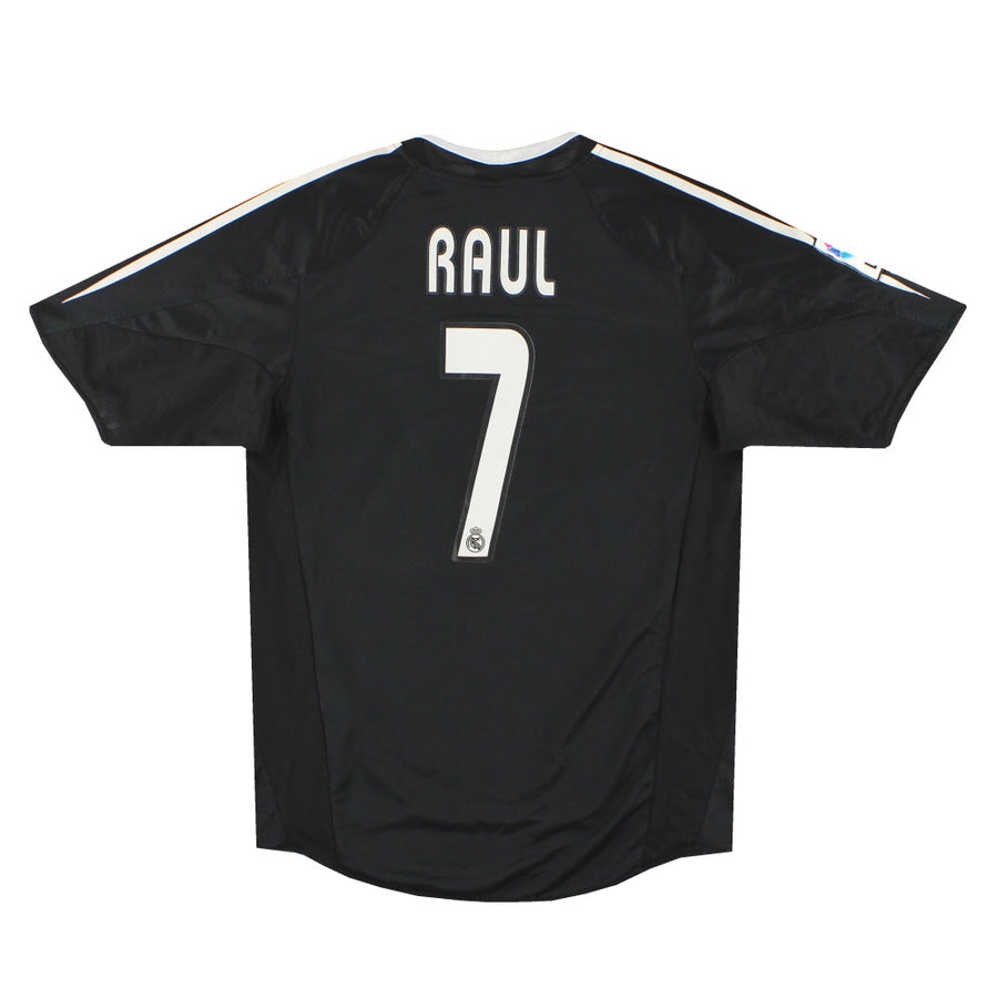 2004-05 Real Madrid adidas Auswärtstrikot Raul #7 *Neuwertig* S