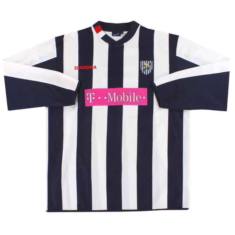 2004-05 West Brom Diadora Home Shirt L/S #17 XL