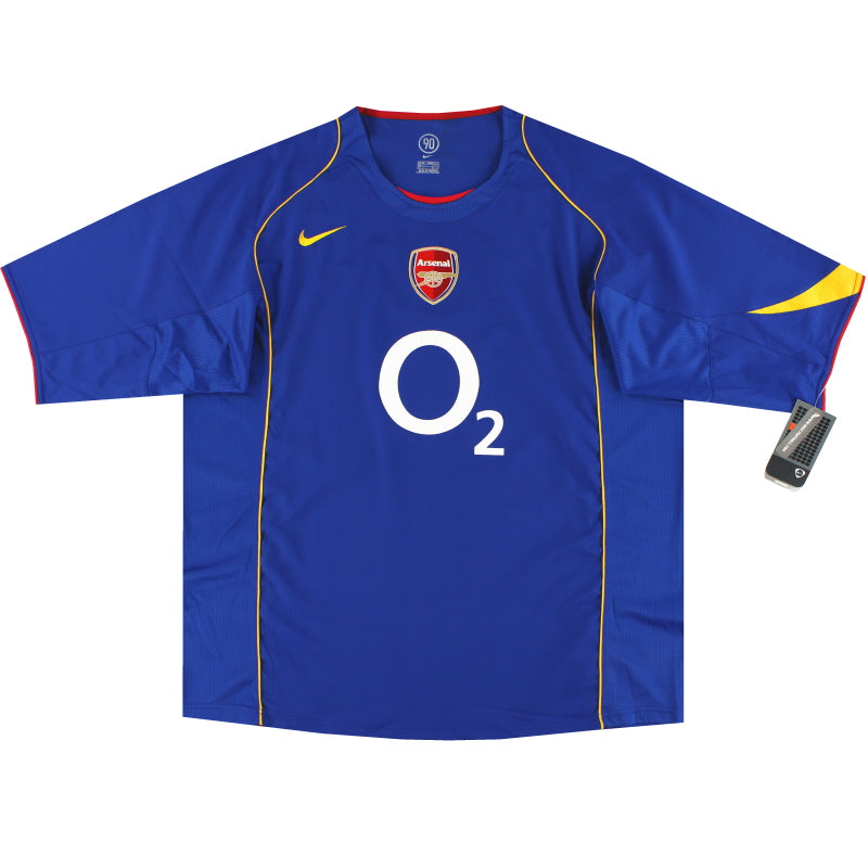 2004-06 Arsenal Nike Auswärtstrikot *m. Etiketten* XXXL