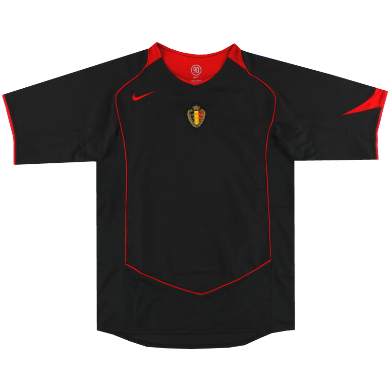2004-06 Belgien Nike Auswärtstrikot *Neuwertig* M