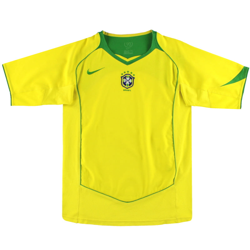 2004-06 Brasilien Nike Heimtrikot XXL