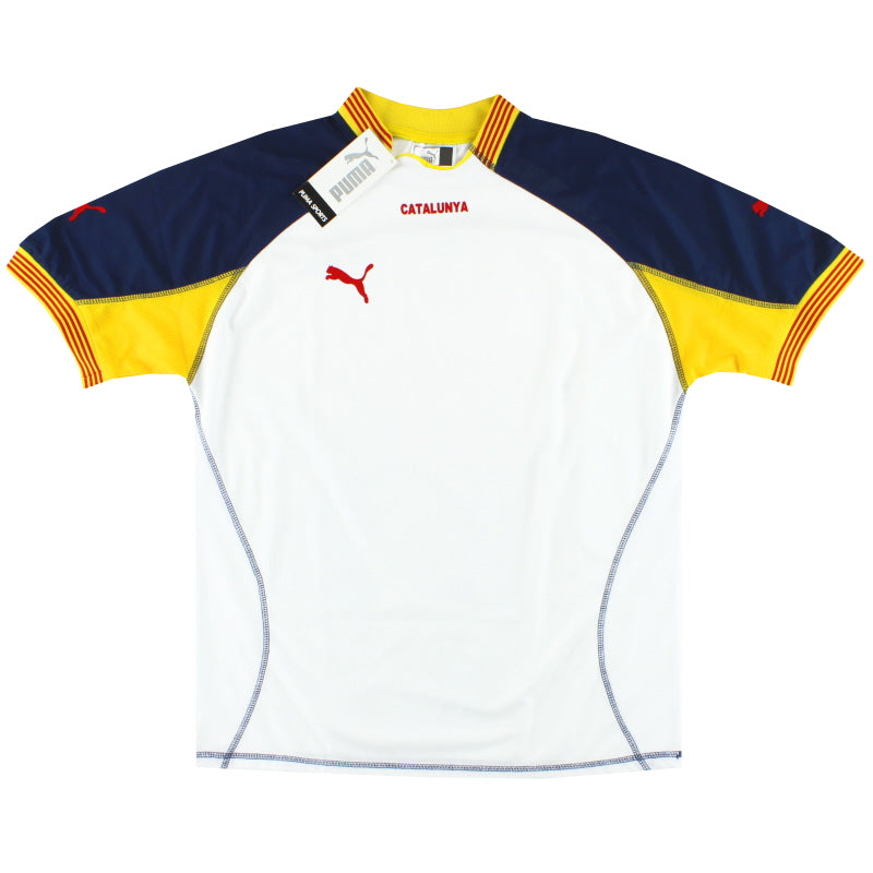 2004-06 Katalonien Puma Auswärtstrikot *m. Etiketten* L