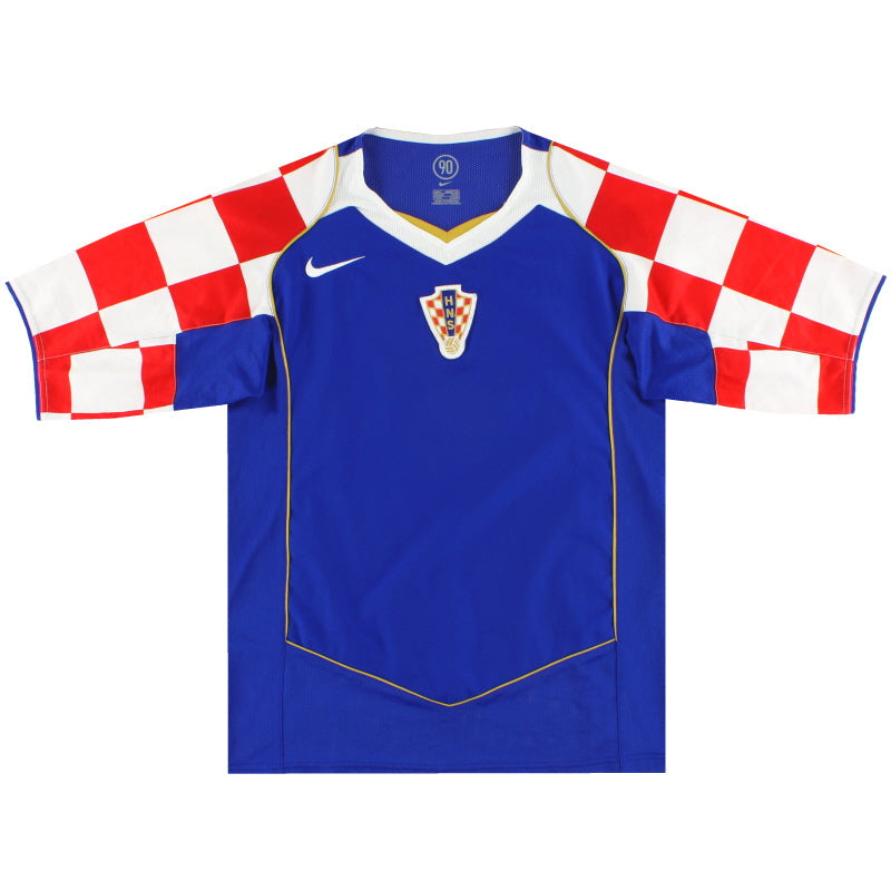 2004-06 Kroatien Nike Auswärtstrikot S
