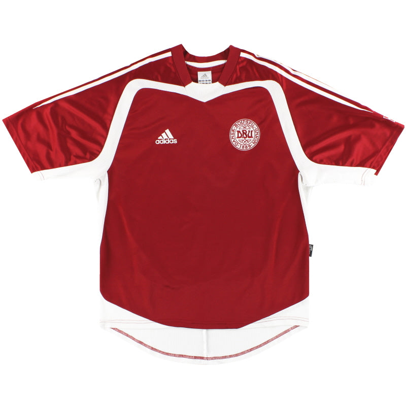 2004-06 Dänemark adidas Heimtrikot M