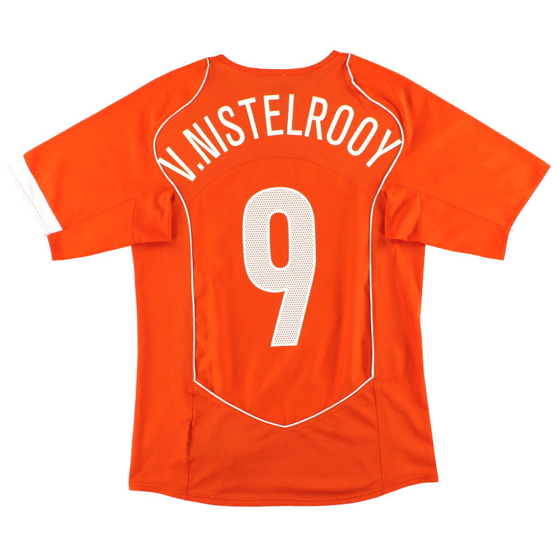 2004-06 Holland Heimtrikot v.Nistelrooy #9 S