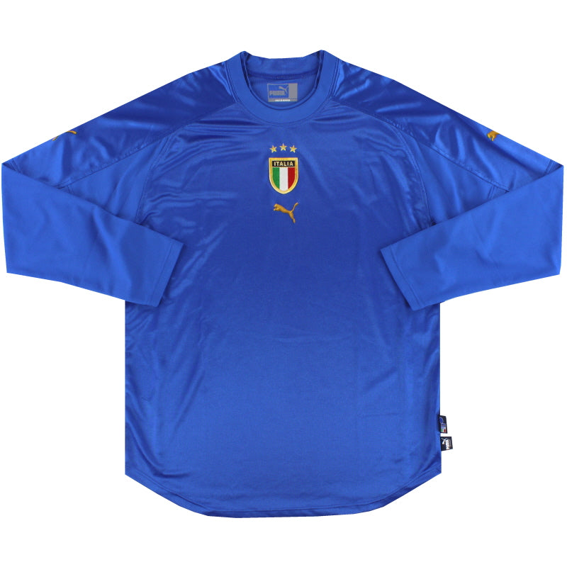 2004-06 Italien Puma Heimtrikot Langarm M