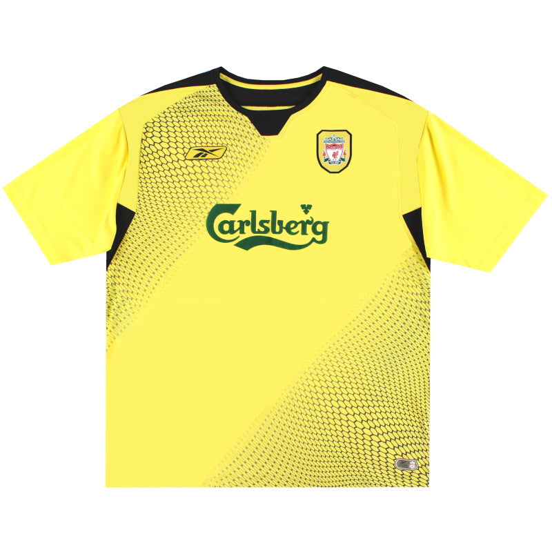 2004-06 Liverpool Reebok Auswärtstrikot XL