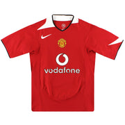 2004-06 Manchester United Nike Heimtrikot XXL