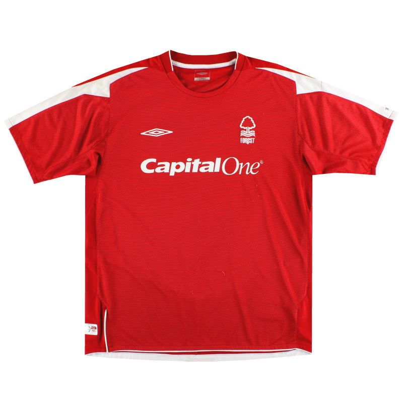 2004-06 Nottingham Forest Umbro Heimtrikot XXXL