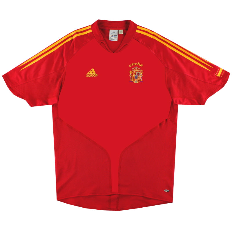 2004-06 Spanien adidas Heimtrikot S
