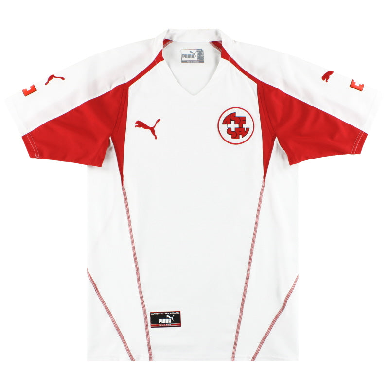 2004-06 Schweiz Puma Auswärtstrikot XL