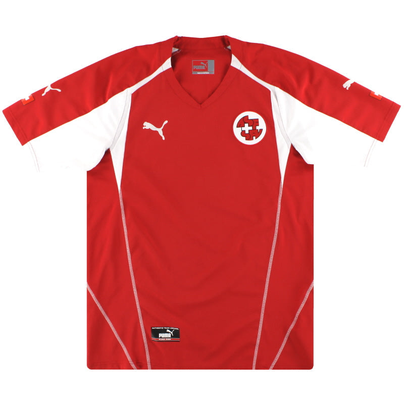 2004-06 Schweiz Puma Heimtrikot S
