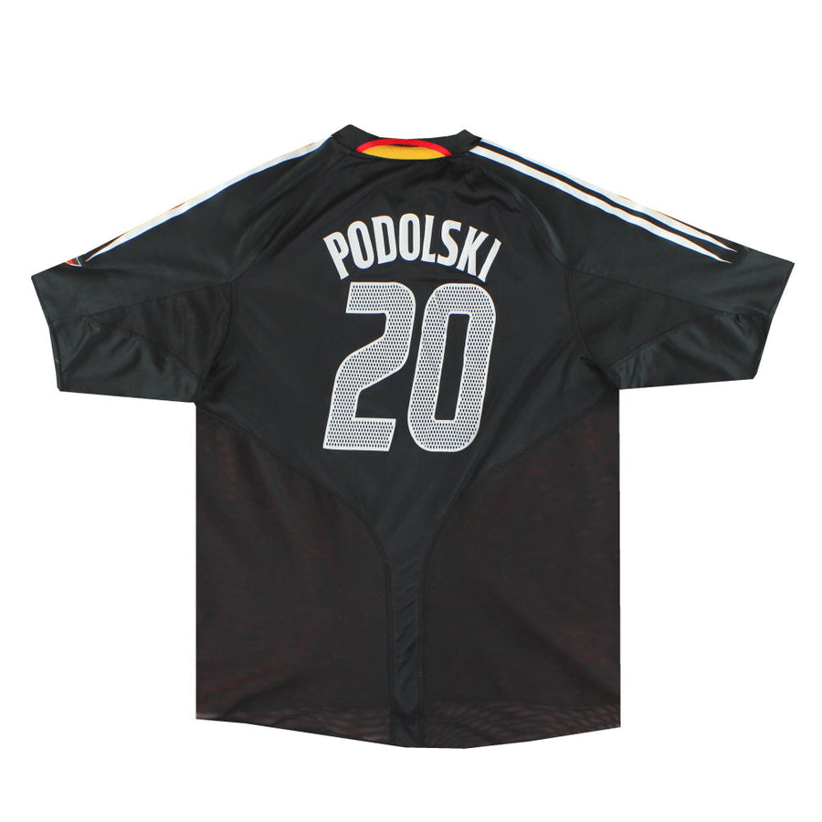 2004-06 Deutschland adidas Auswärtstrikot Podolski #20 XXL