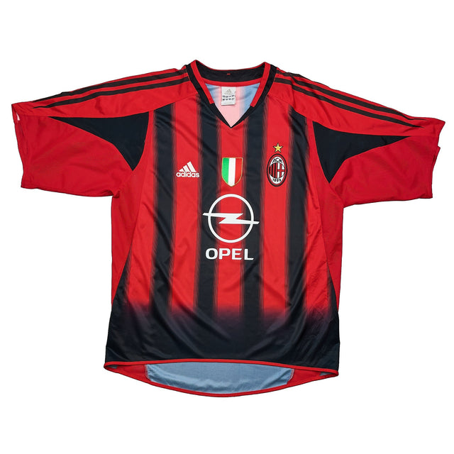 2004/05 AC Milan Shevchenko #7 Home Shirt (M) Adidas