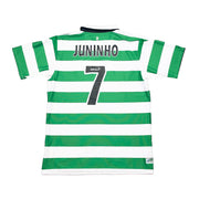 2004/05 Celtic Juninho #7 *Mannschaftssigniertes* Heimtrikot (L) Umbro
