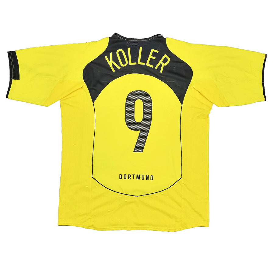 2004/05 Dortmund Koller #9 Heimtrikot (XL) Nike